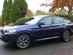 Blue Used 2022 BMW X4 M Sport SUV | £34,995 (A bit pricey)
