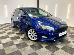 Blue Used 2018 Ford Focus ST-Line Hatchback | £8,450 (Good price)