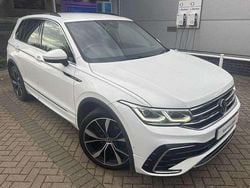 White Used 2022 VW Tiguan R-line SUV | £26,789 (Fair price)