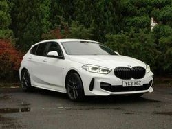 White Used 2021 BMW 116 M Sport Hatchback | £19,998 (Fair price)