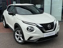 White Used 2022 Nissan Juke N-Connecta SUV | £15,489 (Fair price)