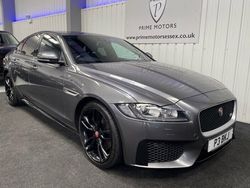 Grey Used 2017 Jaguar XF S Sedan | £14,489 (Fair price)