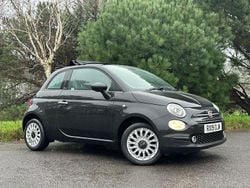 Black Used 2019 Fiat 500C Lounge Cabriolet | £7,490 (Fair price)