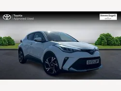 White Used 2022 Toyota C-HR Design SUV | £21,303 (Fair price)