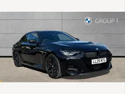 Black sapphire metallic paint Used 2025 BMW 220 M Sport Coupe | £37,290 (A bit pricey)