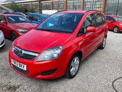 Red Used 2013 Vauxhall Zafira MPV | £1,995 (Good price)