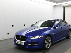 Blue Used 2017 Jaguar XE R-Sport Sedan | £11,399 (Fair price)