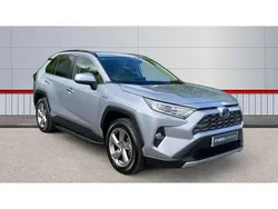 Silver Used 2020 Toyota RAV4 Hybrid SUV | £26,021 (A bit pricey)