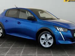 Blue Used 2022 Peugeot e-208 Premium Hatchback | £12,795 (Good price)