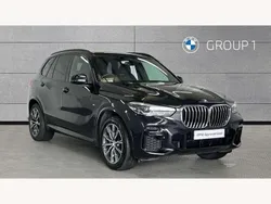 Black Used 2022 BMW X5 M Sport SUV | £41,490 (Good price)