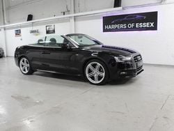 Black Used 2013 Audi A5 Cabriolet S-Line Cabriolet | £5,795 (Good price)