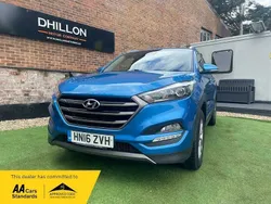 Blue Used 2016 Hyundai Tucson SE SUV | £6,495 (A bit pricey)