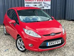 Red Used 2012 Ford Fiesta Zetec Hatchback | £1,990 (Good price)