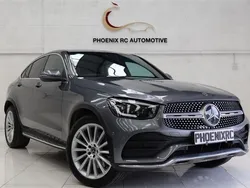 Grey Used 2020 Mercedes GLC300 AMG line Coupe | £27,599