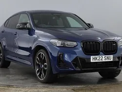 Blue Used 2022 BMW X4 M Sport SUV | £43,750 (Fair price)