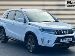 White Used 2021 Suzuki Vitara SZ-T SUV | £14,008 (Fair price)