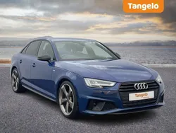 Blue Used 2019 Audi A4 Black Edition Sedan | £20,345 (Fair price)