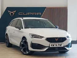 White New 2024 Cupra Leon Estate | £24,498 (Good price)