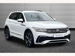 Pure white Used 2023 VW Tiguan R-line Edition SUV | £29,290 (Fair price)