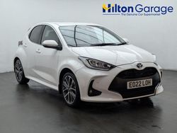 White Used 2022 Toyota Yaris Hybrid Hatchback | £15,450 (Fair price)