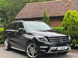 Black Used 2015 Mercedes ML350 AMG line SUV | £19,995