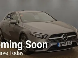 Grey Used 2019 Mercedes A200 AMG line Hatchback | £21,588 (Expensive)