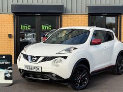 White Used 2016 Nissan Juke N-Connecta SUV | £6,495 (A bit pricey)
