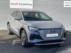 Pebble grey Used 2023 Audi Q4 Sportback e-tron Sport SUV | £41,990