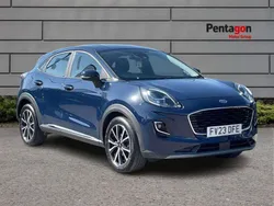 Blue Used 2023 Ford Puma Titanium SUV | £18,495 (Good price)