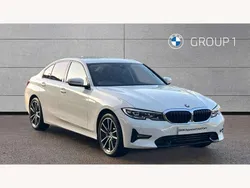 White Used 2022 BMW 330 Sport Line Sedan | £26,995 (Good price)