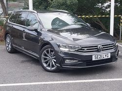 Grey Used 2021 VW Passat R-line Estate | £21,498 (A bit pricey)