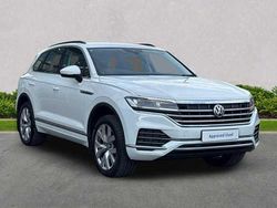 White Used 2019 VW Touareg SEL SUV | £27,084 (Fair price)