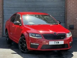 Red Used 2014 Skoda Octavia vRS Hatchback | £7,995 (Fair price)