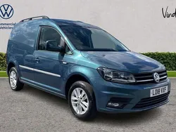Green Used 2018 VW Caddy Highline MPV | £15,596 (Expensive)