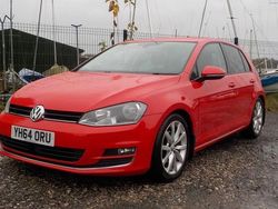 Red Used 2014 VW Golf VII GT Hatchback | £6,595 (Good price)
