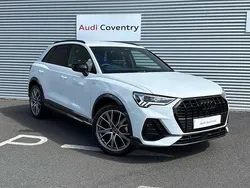 Glacier white metallic New 2025 Audi Q3 Black Edition SUV | £36,780 (Super price)