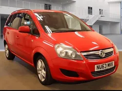 Red Used 2013 Vauxhall Zafira MPV | £2,495 (Good price)
