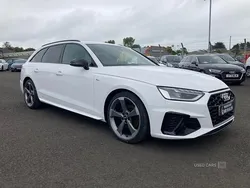 White Used 2020 Audi A4 Black Edition Estate | £22,250 (Fair price)