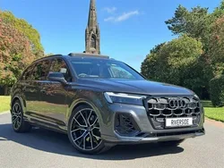 Grey Used 2024 Audi SQ7 Black Edition SUV | £76,995 (Expensive)