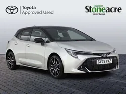 Silver Used 2023 Toyota Corolla Sport Hatchback | £23,750 (A bit pricey)