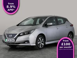 Silver Used 2021 Nissan Leaf Acenta Hatchback | £8,367 (Good price)