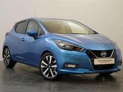 Blue Used 2021 Nissan Micra Tekna Hatchback | £14,899 (Expensive)