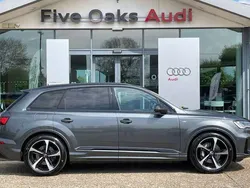 Grey Used 2021 Audi Q7 Black Edition SUV | £41,490 (Fair price)