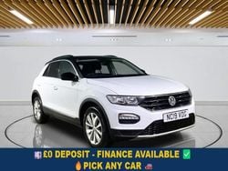 White Used 2019 VW T-Roc Design SUV | £11,899 (Fair price)