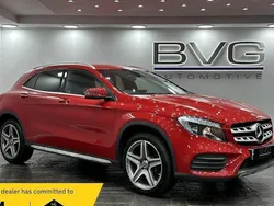 Red Used 2018 Mercedes GLA220 AMG line SUV | £12,494 (Fair price)