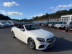 White Used 2019 Mercedes E300 AMG Line Premium Cabriolet | £26,750 (Fair price)