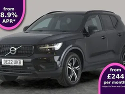 Black Used 2022 Volvo XC40 R-Design SUV | £16,994 (Fair price)