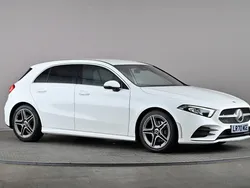 White Used 2020 Mercedes A180 AMG line Hatchback | £16,498 (Fair price)