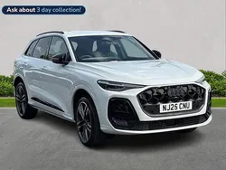 White Used 2025 Audi Q5 Advanced SUV | £53,847 (Expensive)