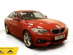 Red Used 2016 BMW 218 M Sport Coupe | £9,978 (Fair price)